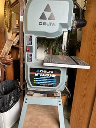 Delta 10' Band Saw On Stand With Light