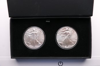 2021 American Silver Eagle 35th Anniversary Collectors Set Type  1 And 2 Coin