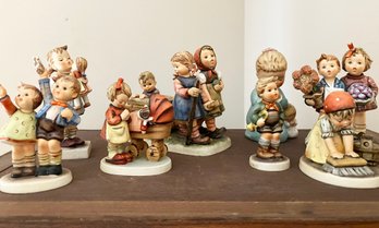 A Collection Of Hummel Figurines - Goebel, Germany