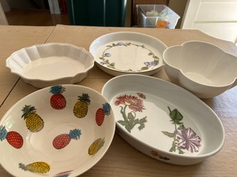 5 Pc. Lot Serving Pieces