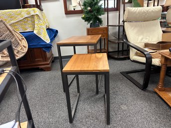 Two Modern Nesting Tables