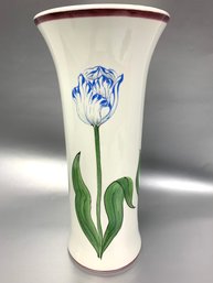 Tiffany Tall Ceramic Tulip Vase - Made In Italy