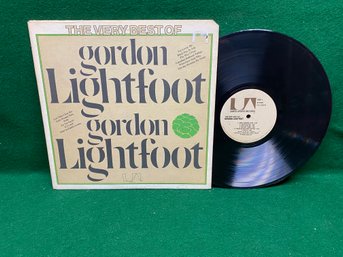 Gordon Lightfoot. The Very Best Of Gordon Lightfoot On 1974 United Artists Records.