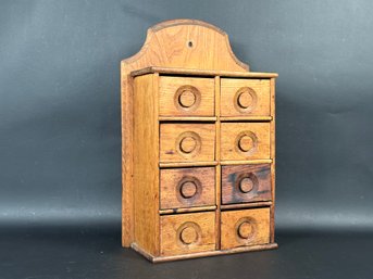 A Wonderful Vintage Spice Cabinet