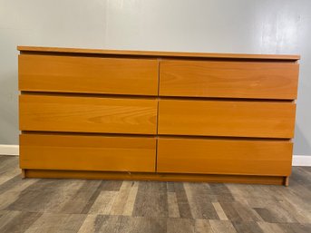 Danish Style 6-drawer Dresser
