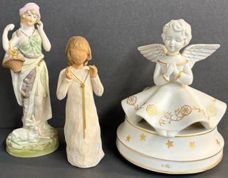 Lot Of Angel Figurines