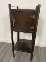 Antique Standing Cigar Humidor Cabinet