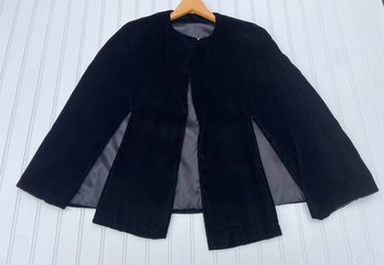 A Vintage 1960's Velevt Cape