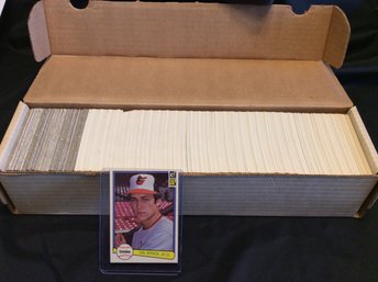 1982 Donruss Baseball Complete Set With Ripken Rookie & Puzzle - M