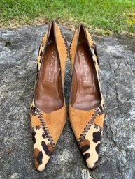 Casadei Animal Print Pumps Size 6 B