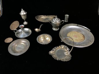 Silver Plate/pewter Lot