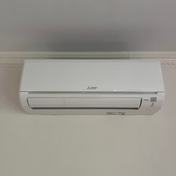 A Mitsubishi Mini Split Air Conditioner Heat Pump