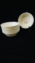 Vintage Royal Doulton Lambethware Bredon Hill Small Bowls