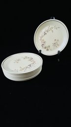 Vintage Royal Doulton Lambethware Bredon Hill Dessert Plates