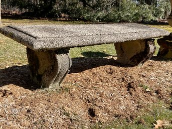 Large 5t Concrete Garden Bench