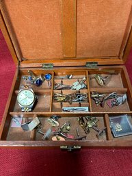 Vintage Mens Estate Jewelry Box