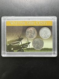 Wartime Steel Pennies 1943, 1943-D, 1943-S