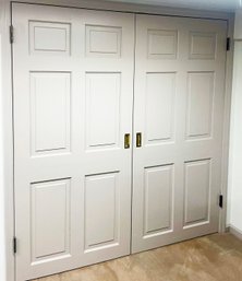 A Pair Of Solid Wood Doors - Basement (2 Of 2)