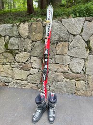 Volkl Supersport Skis With Nordica Ski Boots