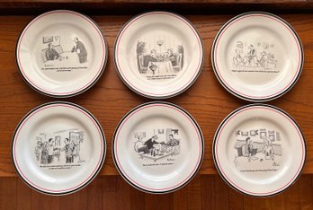 The New Yorker Cheese Plates Assorted Set Of Six