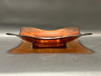 A Gorgeous Mid-Century Modern Art Glass Bowl