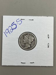 1925-S Mercury Dime