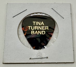 New Tina Turner Band 2000 Tour Guitar Pick