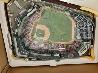 NEW NEVER REMOVED FROM BOX Fenway Park Replica By Danbury Mint Home Of The Boston Red Sox