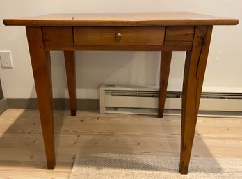 Hardwood Single Drawer Table Or Writing Desk