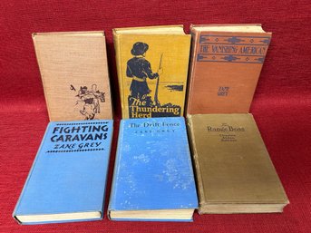 Vintage Cowboy Western Book Collection