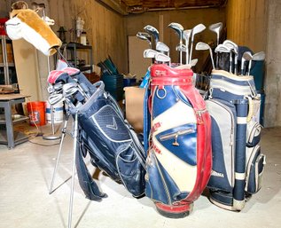 Assorted Golf Clubs