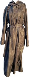 A Faux Snakeskin Raincoat, Ladies' Large From Bergdorf's