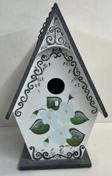 Blue Flower Birdhouse