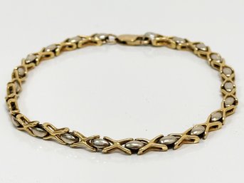 A 14K Gold Bracelet