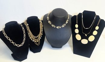 Six Vintage Necklace's With Trifari