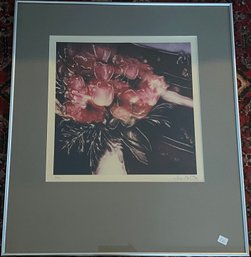 Large Framed Lithograph Signed And Numbered Irma Eilish(?)