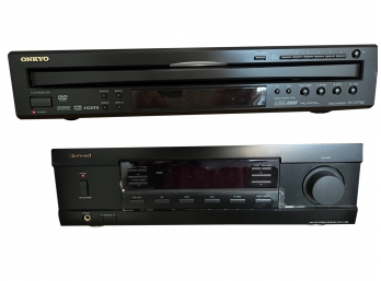 Onkyo Dvd Player/silverwood Stereo/ Receiver