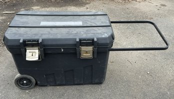 Stanley Rolling Tool Chest/Bin With Removable Tray