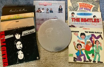 Vintage Vinyl Record Lot ~ Beatles, Grand Funk & More ~