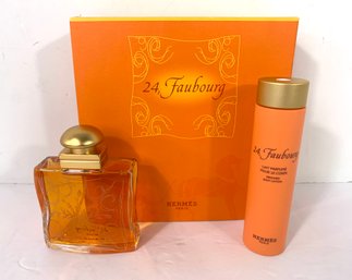 Hermes Eau De Toilette Natural Spray & Perfumed Body Lotion - NIB