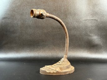 Weekend Project: Art Deco Desk Lamp In Cast Metal