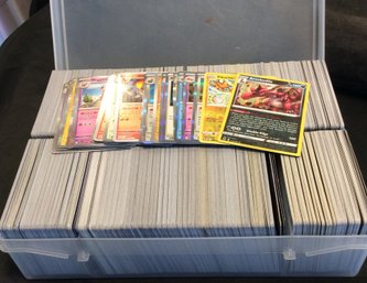 Over 1200 Assorted Pokemon Cards With Hundreds Of Holos - K