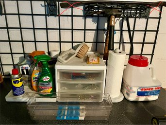 Garage Tools LOT A  - Hammers, Mallot, Maintenance Fluids, So Much More