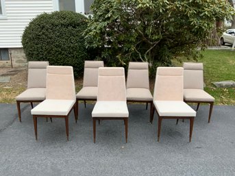 Seven Mid Century Dining Chairs