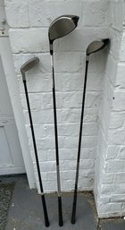 Golf Clubs: TaylorMade Drivers (Rescue Mid Hybrid 4 And Two Burner Drivers)