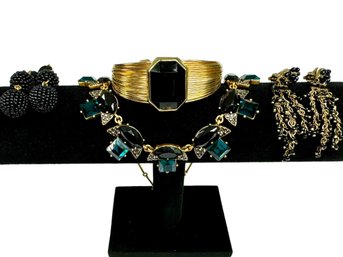 Gorgeous Gold & Black Costume Jewelry Collection (J Crew And More)