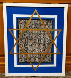 Star Of David Framed Print