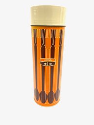 Vintage MCM Atomic Patterned Thermos