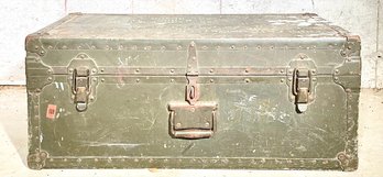 A Vintage Military Trunk