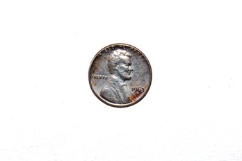 1963p Lincoln Silver Plated Penny